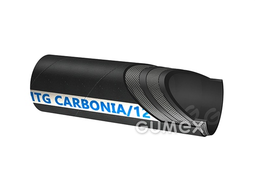 CARBONIA, 115/128mm, 12bar, SBR/NBR, -30°C/+85°C, schwarz, 
